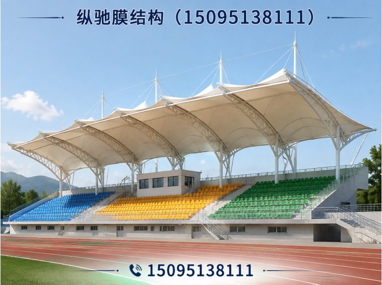 潍坊膜结构看台展示图